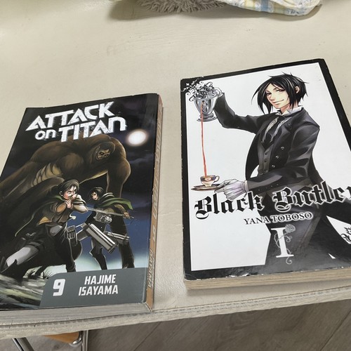 Anime manga books black - manga,