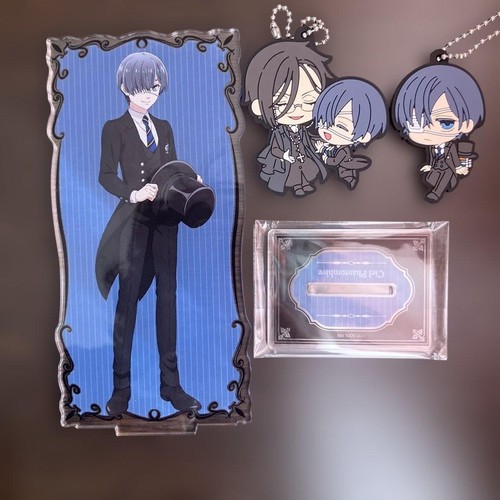 Black butler acryl stand badge - butler,