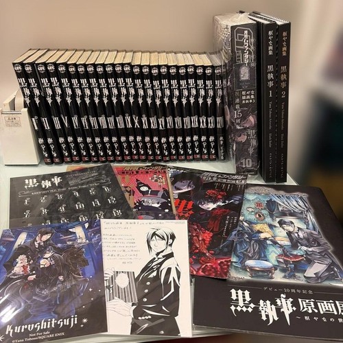 Black butler manga set - manga,